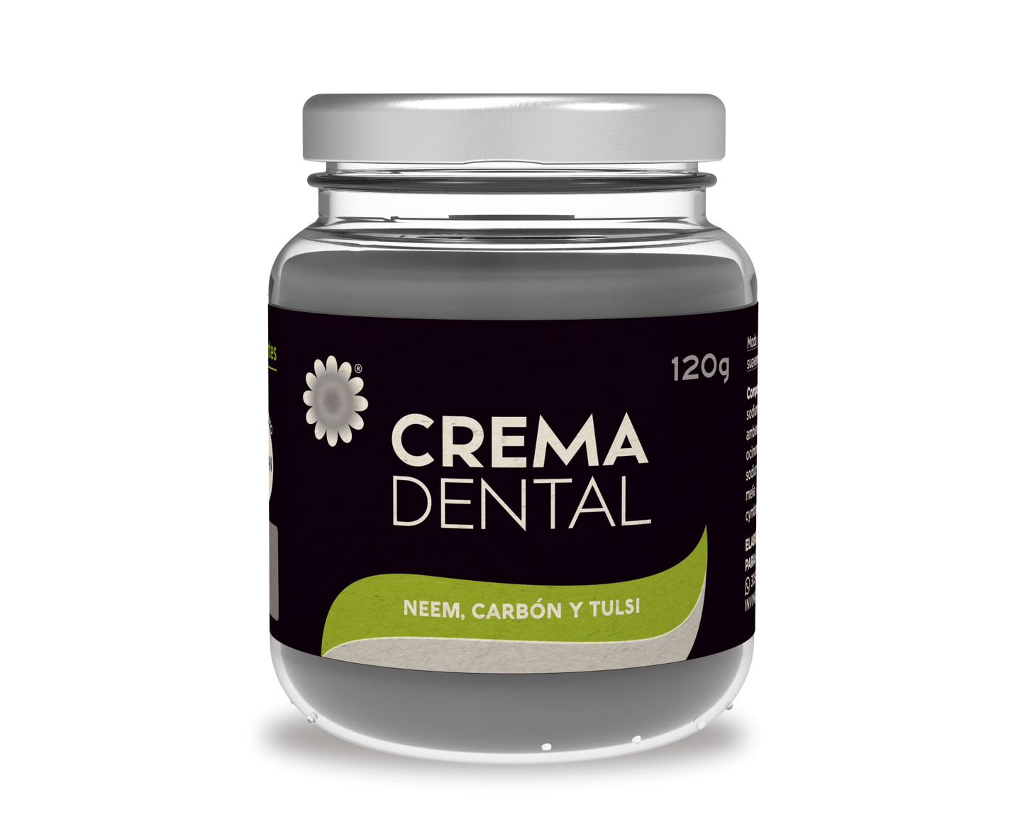 CREMA DENTAL CARBÓN, NEEM, TULSI