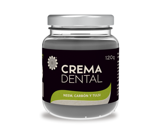 CREMA DENTAL CARBÓN, NEEM, TULSI