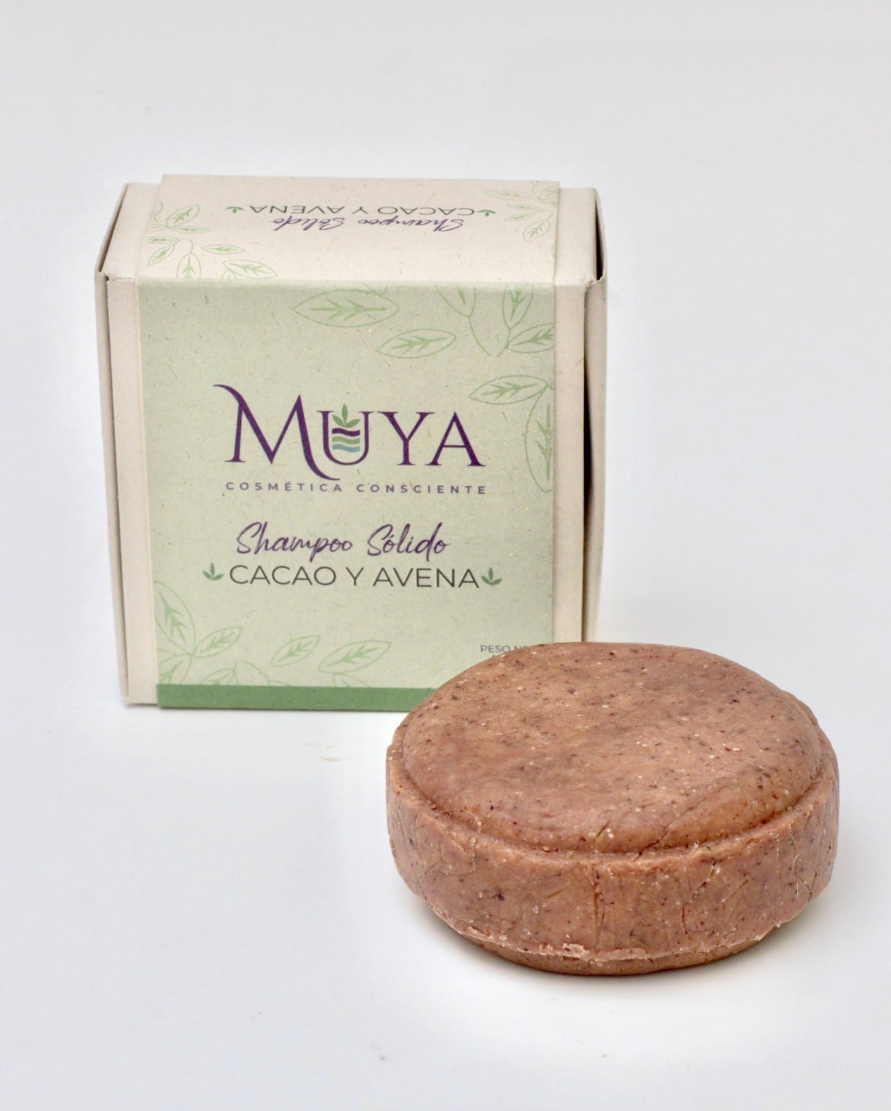 SHAMPOO SÓLIDO CACAO Y AVENA
